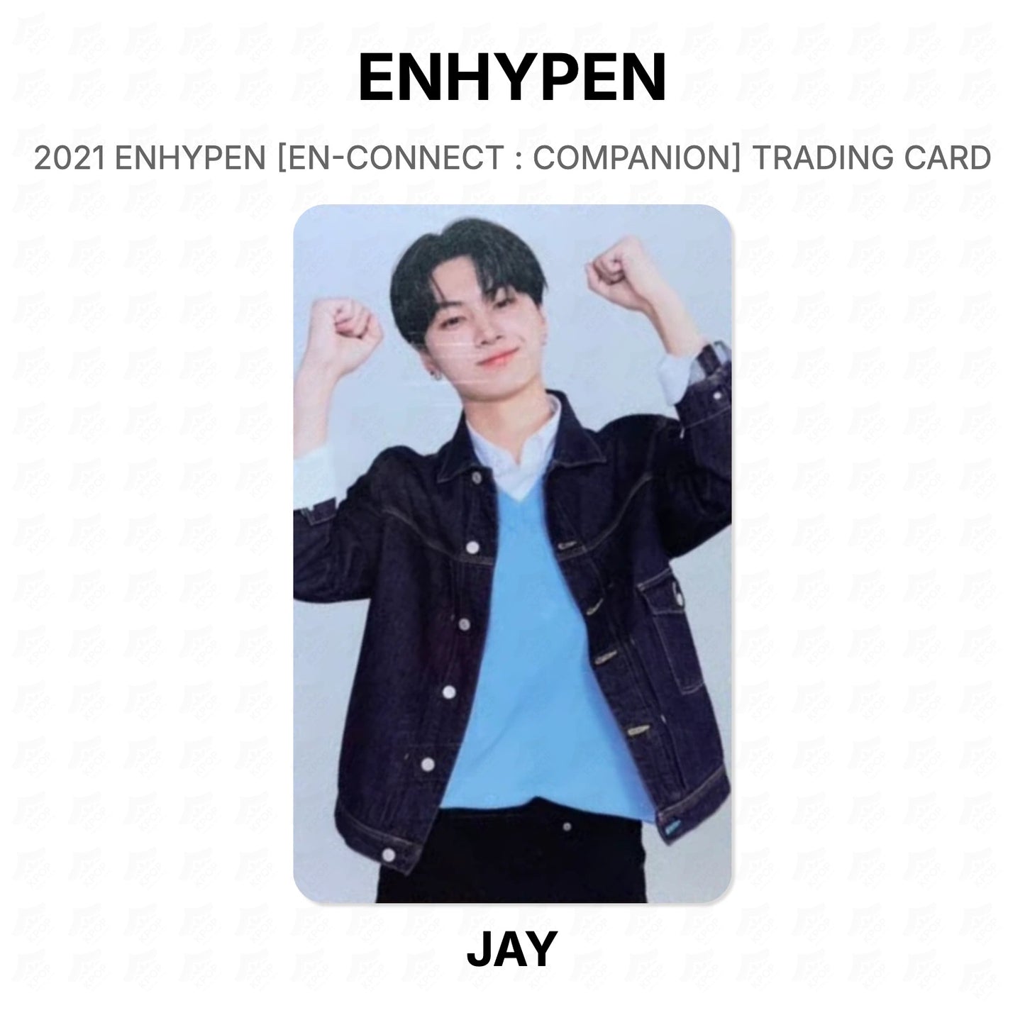 ENHYPEN 2021 ENHYPEN [EN-CONNECT : COMPANION] TRADING CARD Official Photocard