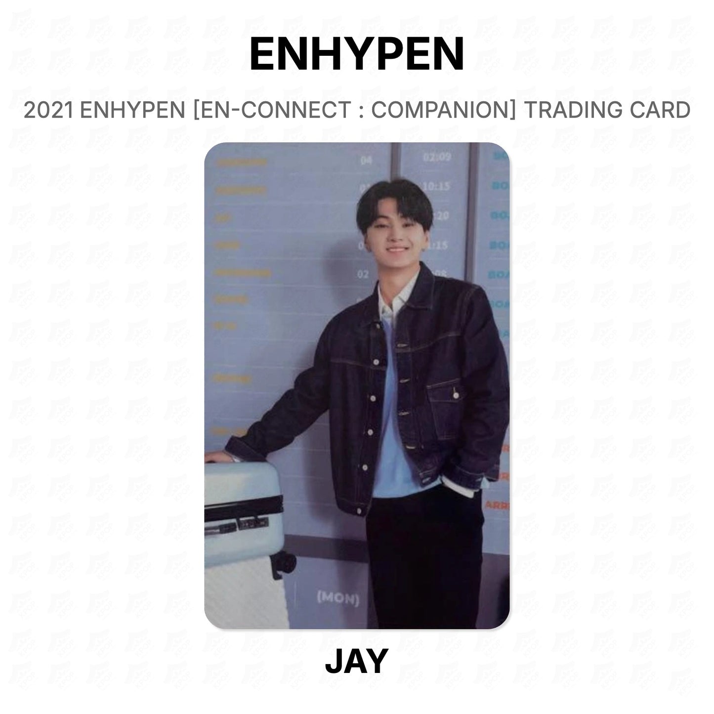 ENHYPEN 2021 ENHYPEN [EN-CONNECT : COMPANION] TRADING CARD Official Photocard