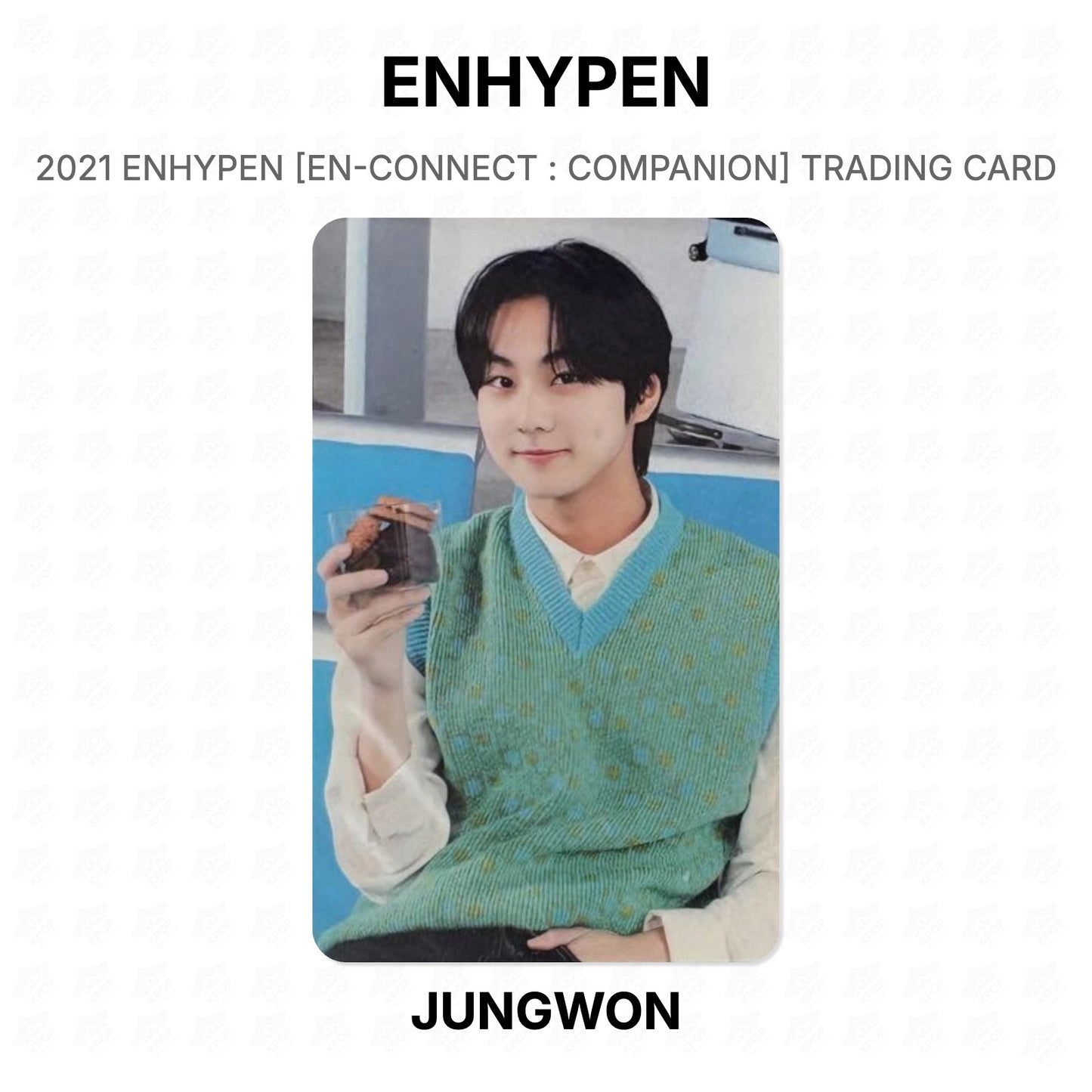 ENHYPEN 2021 ENHYPEN [EN-CONNECT : COMPANION] TRADING CARD Official Photocard