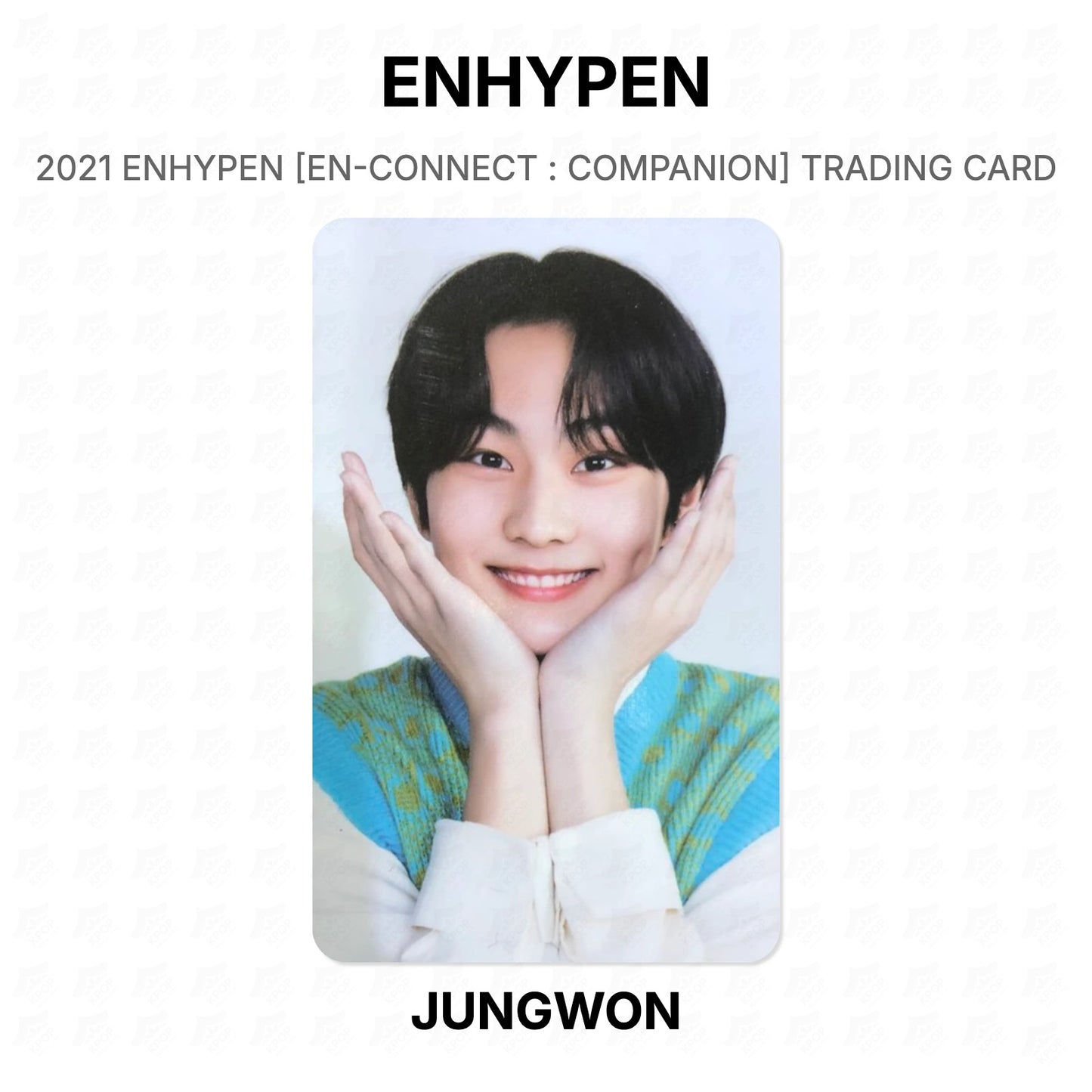 ENHYPEN 2021 ENHYPEN [EN-CONNECT : COMPANION] TRADING CARD Official Photocard