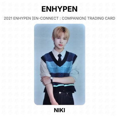 ENHYPEN 2021 ENHYPEN [EN-CONNECT : COMPANION] TRADING CARD Official Photocard