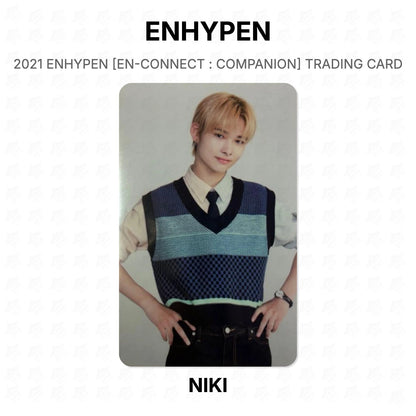 ENHYPEN 2021 ENHYPEN [EN-CONNECT : COMPANION] TRADING CARD Official Photocard