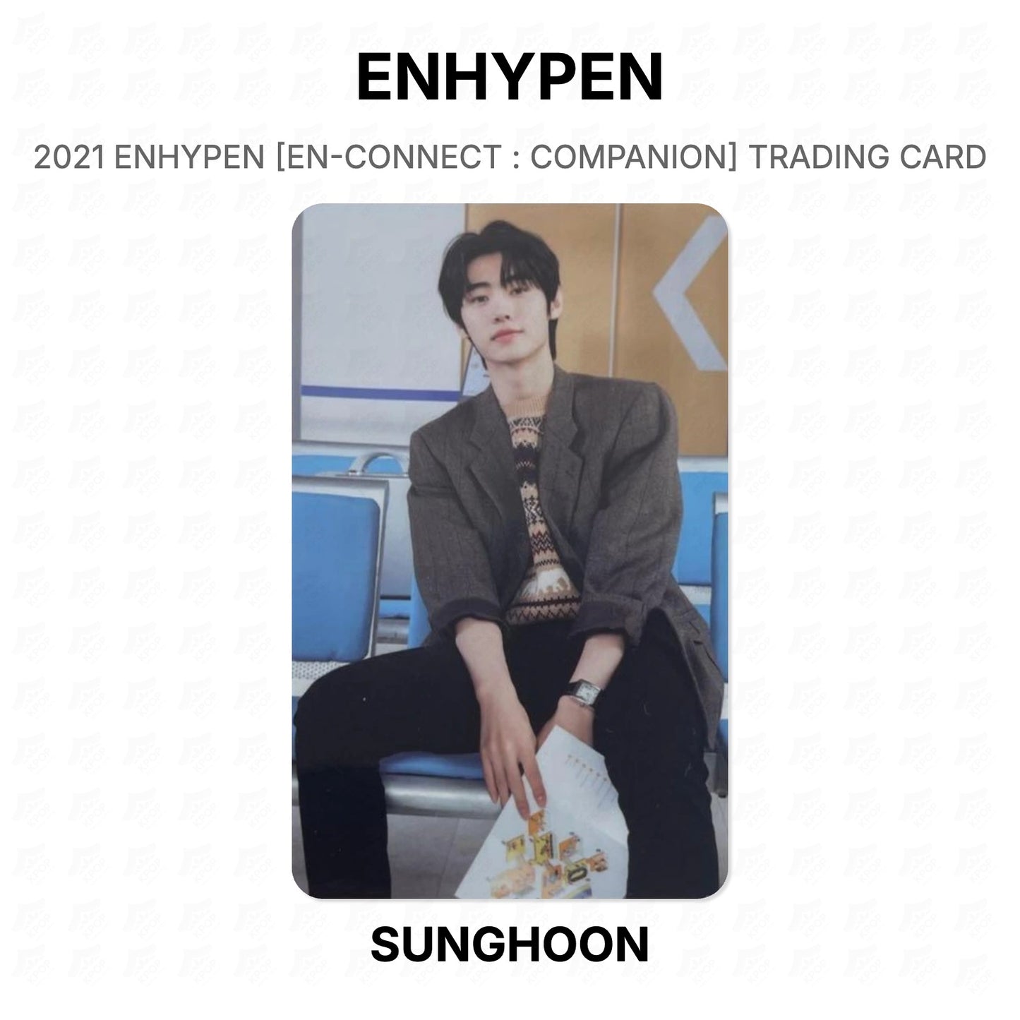 ENHYPEN 2021 ENHYPEN [EN-CONNECT : COMPANION] TRADING CARD Official Photocard