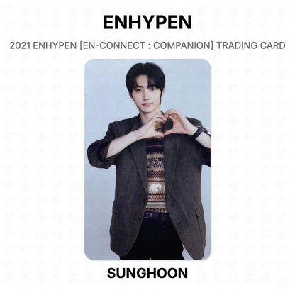 ENHYPEN 2021 ENHYPEN [EN-CONNECT : COMPANION] TRADING CARD Official Photocard