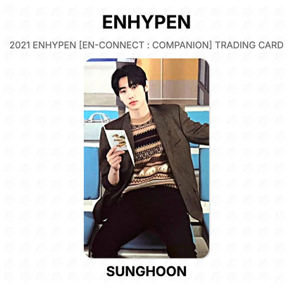 ENHYPEN 2021 ENHYPEN [EN-CONNECT : COMPANION] TRADING CARD Official Photocard