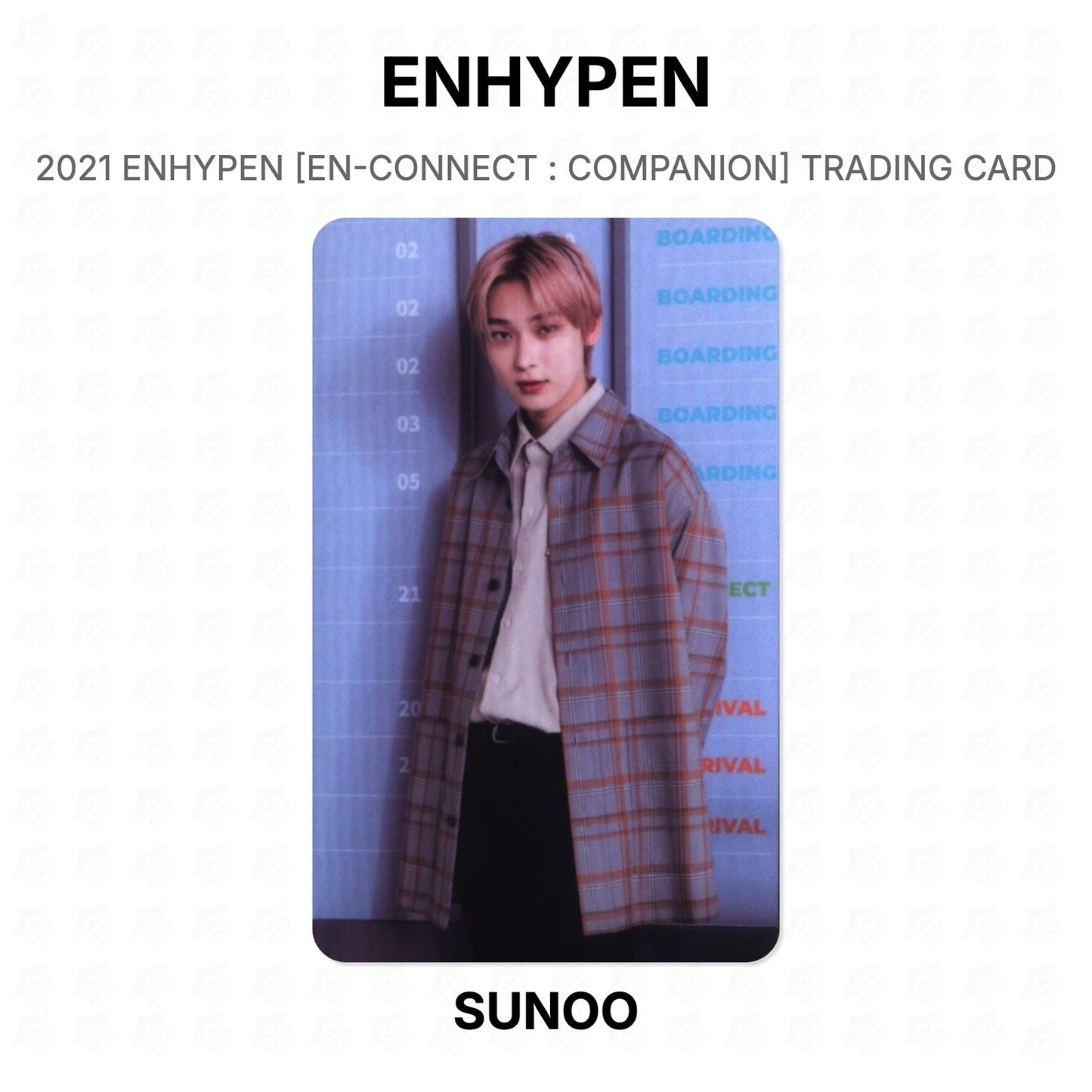 ENHYPEN 2021 ENHYPEN [EN-CONNECT : COMPANION] TRADING CARD Official Photocard