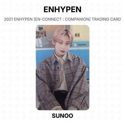 ENHYPEN 2021 ENHYPEN [EN-CONNECT : COMPANION] TRADING CARD Official Photocard