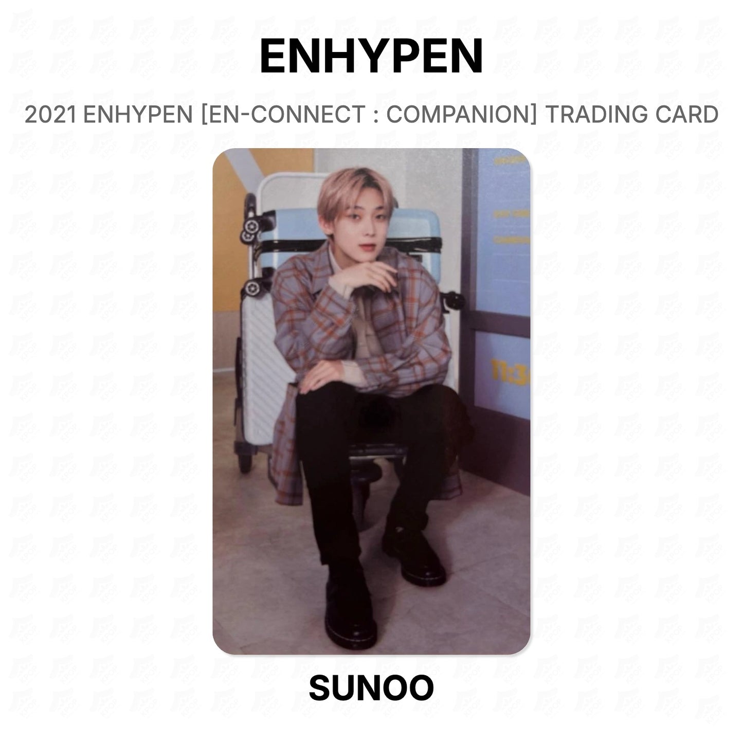ENHYPEN 2021 ENHYPEN [EN-CONNECT : COMPANION] TRADING CARD Official Photocard