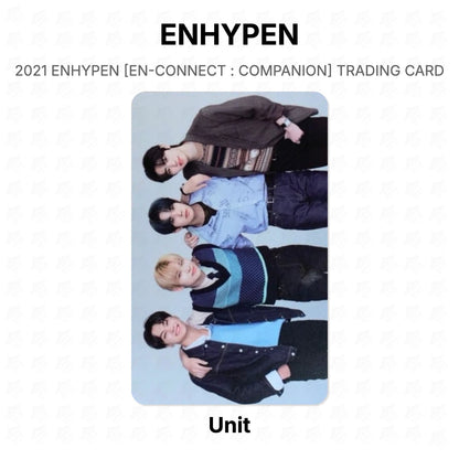 ENHYPEN 2021 ENHYPEN [EN-CONNECT : COMPANION] TRADING CARD Official Photocard