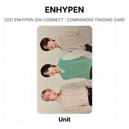 ENHYPEN 2021 ENHYPEN [EN-CONNECT : COMPANION] TRADING CARD Official Photocard