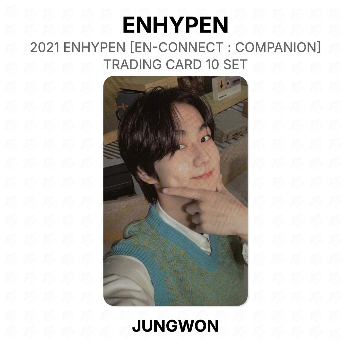 ENHYPEN 2021 ENHYPEN [EN-CONNECT : COMPANION] TRADING CARD 10 SET Official Photocard
