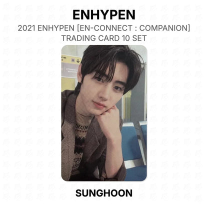 ENHYPEN 2021 ENHYPEN [EN-CONNECT : COMPANION] TRADING CARD 10 SET Official Photocard