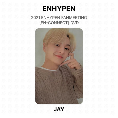 ENHYPEN 2021 ENHYPEN FANMEETING [EN-CONNECT] DVD Official Photocard