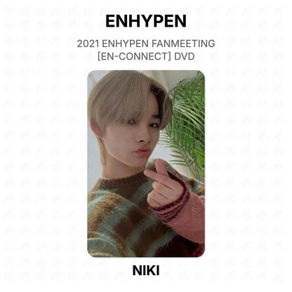 ENHYPEN 2021 ENHYPEN FANMEETING [EN-CONNECT] DVD Official Photocard