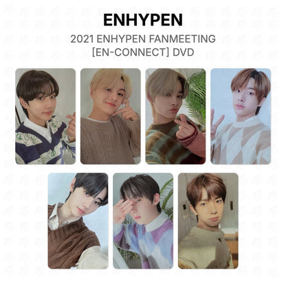 ENHYPEN 2021 ENHYPEN FANMEETING [EN-CONNECT] DVD Official Photocard