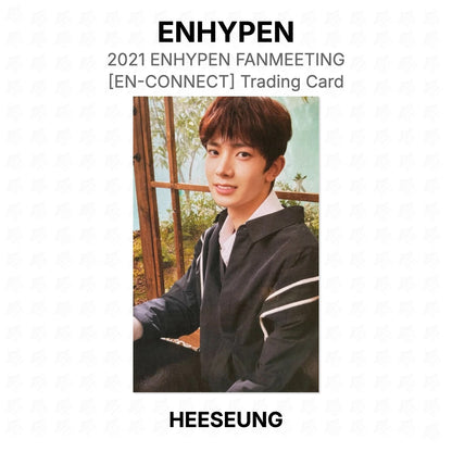 ENHYPEN 2021 ENHYPEN FANMEETING [EN-CONNECT] Trading Card Official Photocard