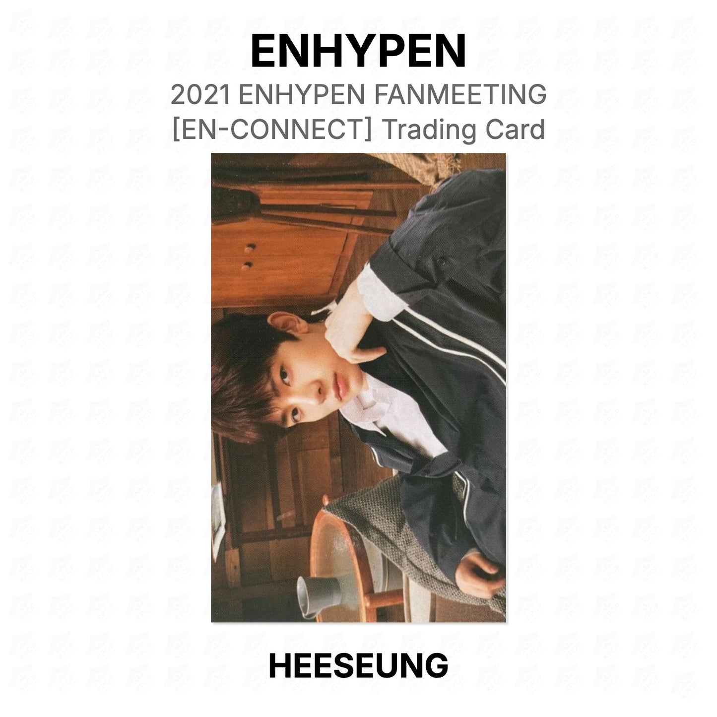 ENHYPEN 2021 ENHYPEN FANMEETING [EN-CONNECT] Trading Card Official Photocard