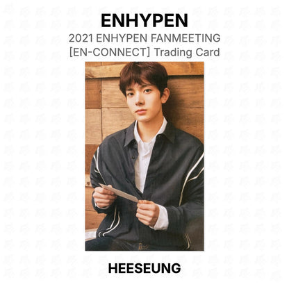 ENHYPEN 2021 ENHYPEN FANMEETING [EN-CONNECT] Trading Card Official Photocard