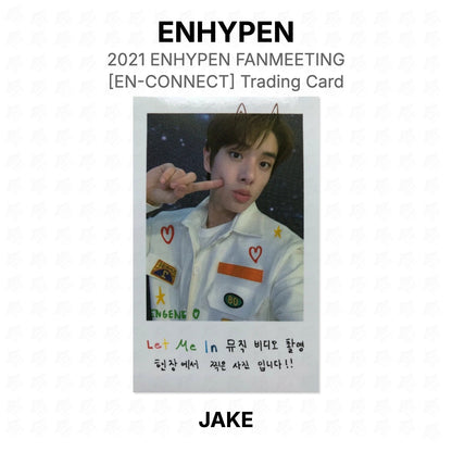 ENHYPEN 2021 ENHYPEN FANMEETING [EN-CONNECT] Trading Card Official Photocard