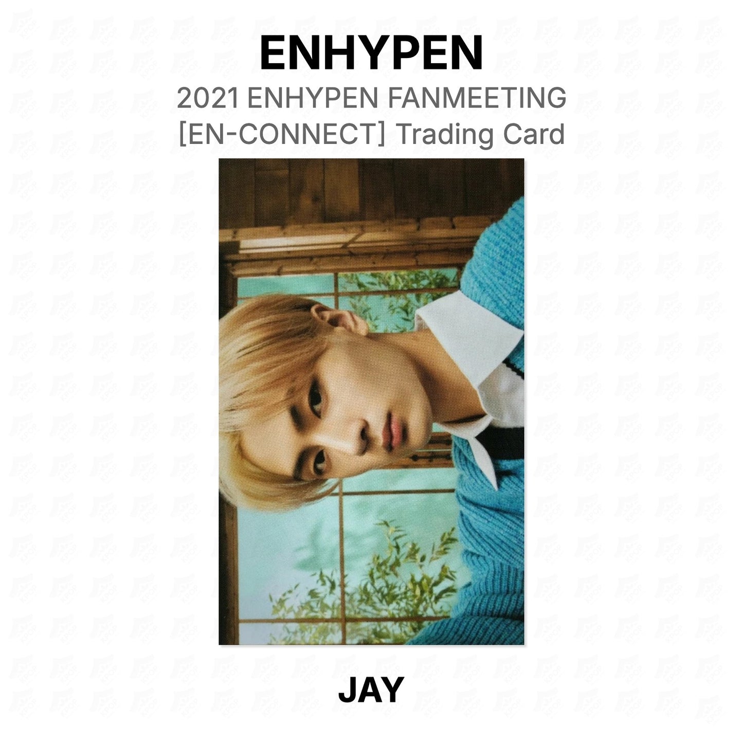 ENHYPEN 2021 ENHYPEN FANMEETING [EN-CONNECT] Trading Card Official Photocard