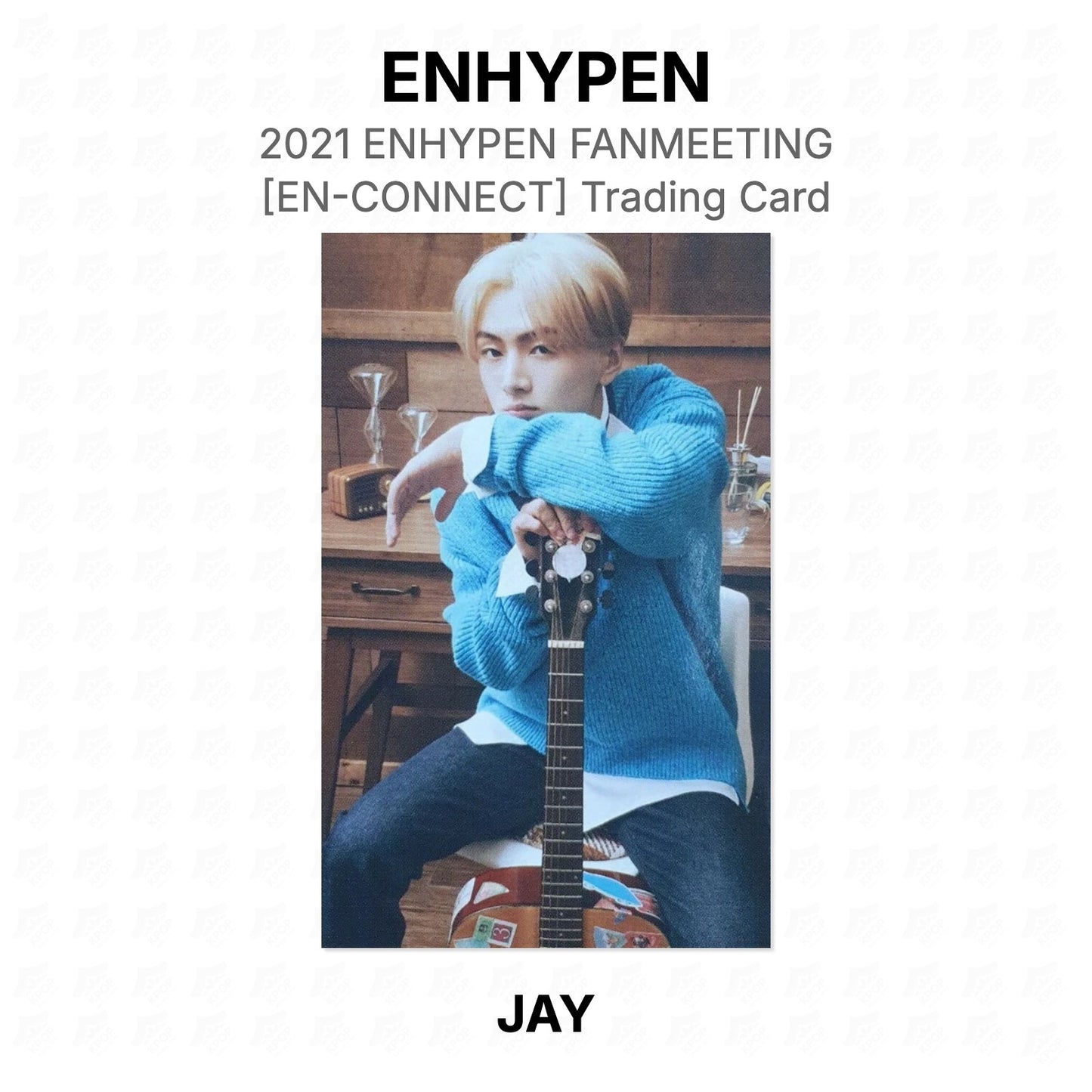 ENHYPEN 2021 ENHYPEN FANMEETING [EN-CONNECT] Trading Card Official Photocard