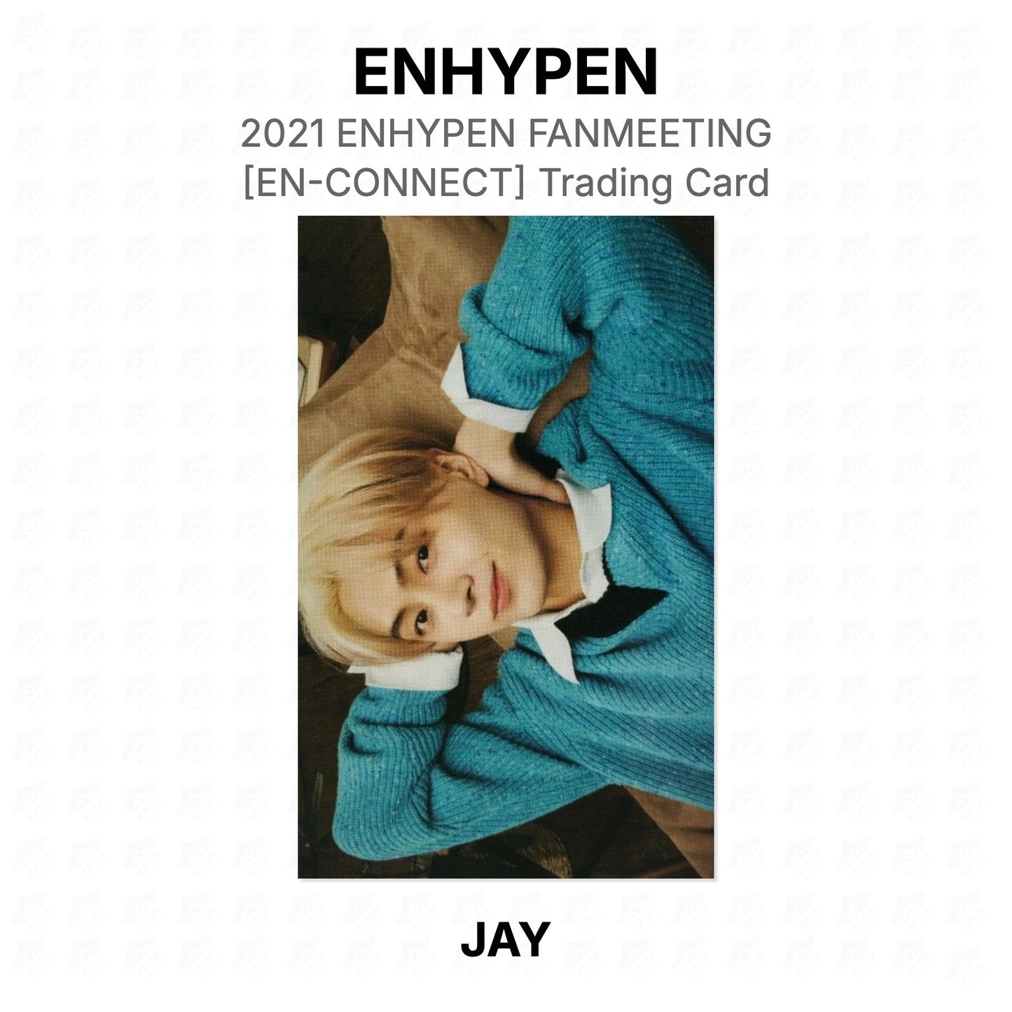 ENHYPEN 2021 ENHYPEN FANMEETING [EN-CONNECT] Trading Card Official Photocard