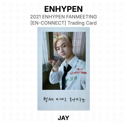 ENHYPEN 2021 ENHYPEN FANMEETING [EN-CONNECT] Trading Card Official Photocard