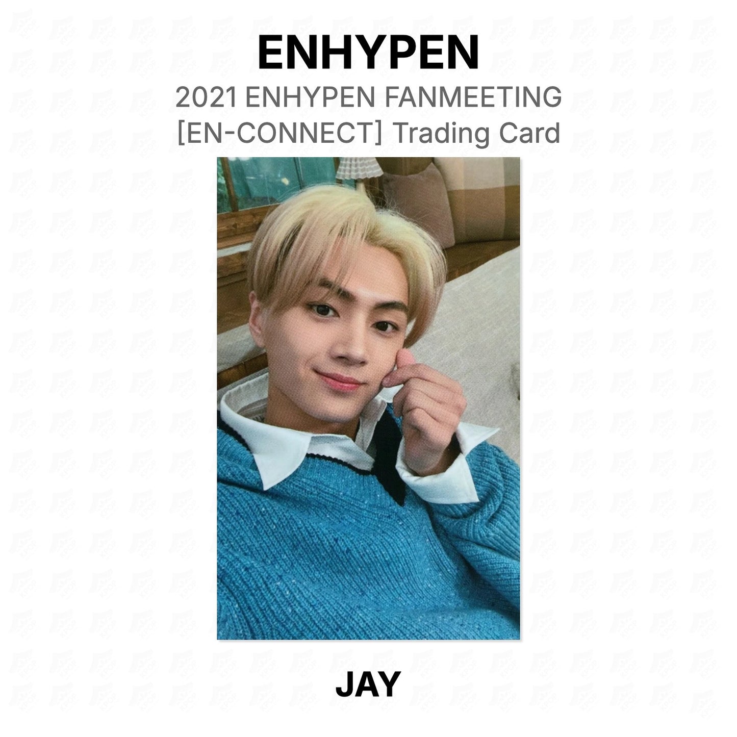 ENHYPEN 2021 ENHYPEN FANMEETING [EN-CONNECT] Trading Card Official Photocard