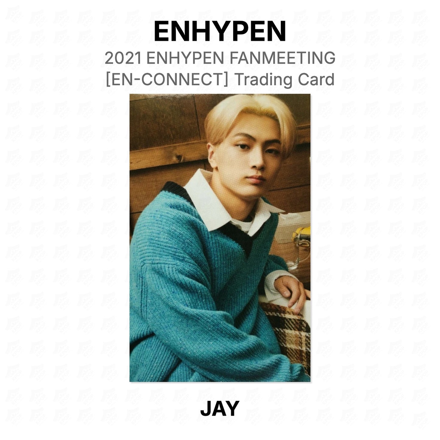 ENHYPEN 2021 ENHYPEN FANMEETING [EN-CONNECT] Trading Card Official Photocard