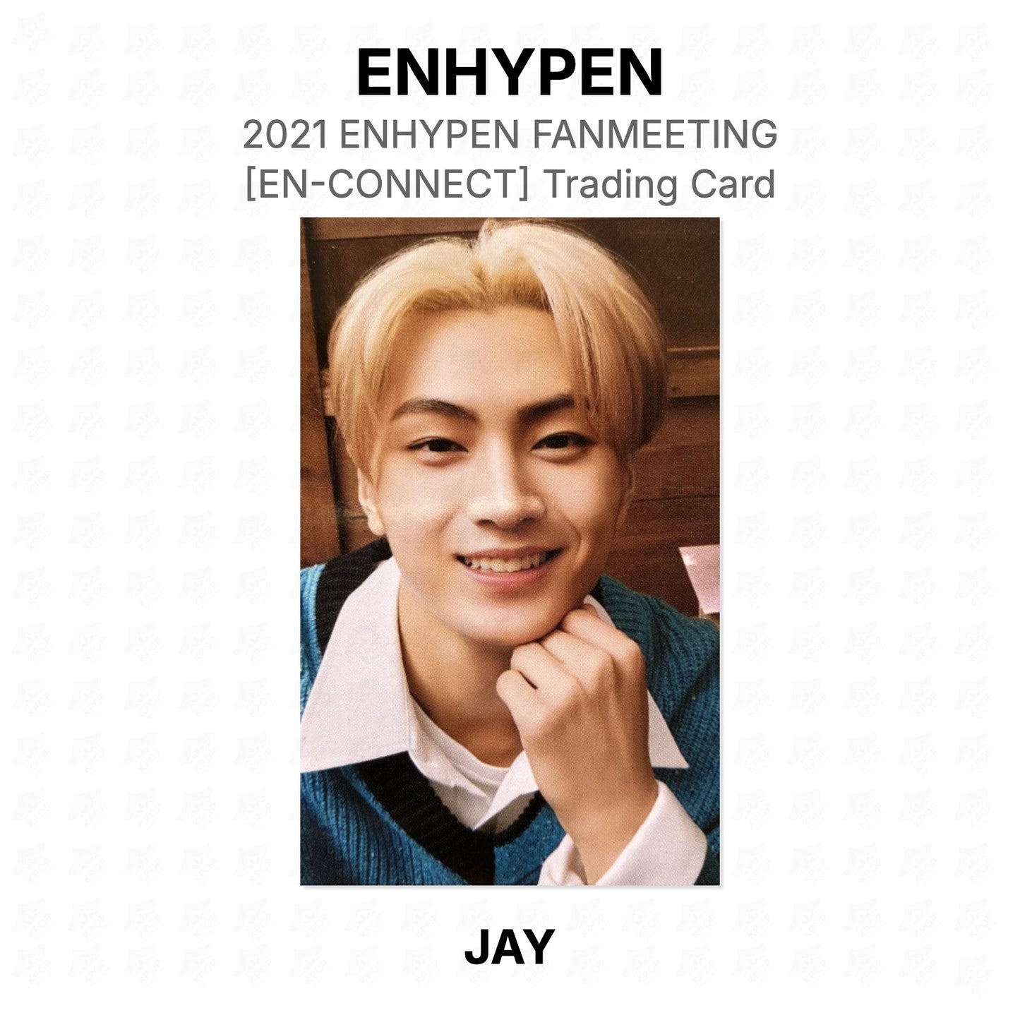 ENHYPEN 2021 ENHYPEN FANMEETING [EN-CONNECT] Trading Card Official Photocard