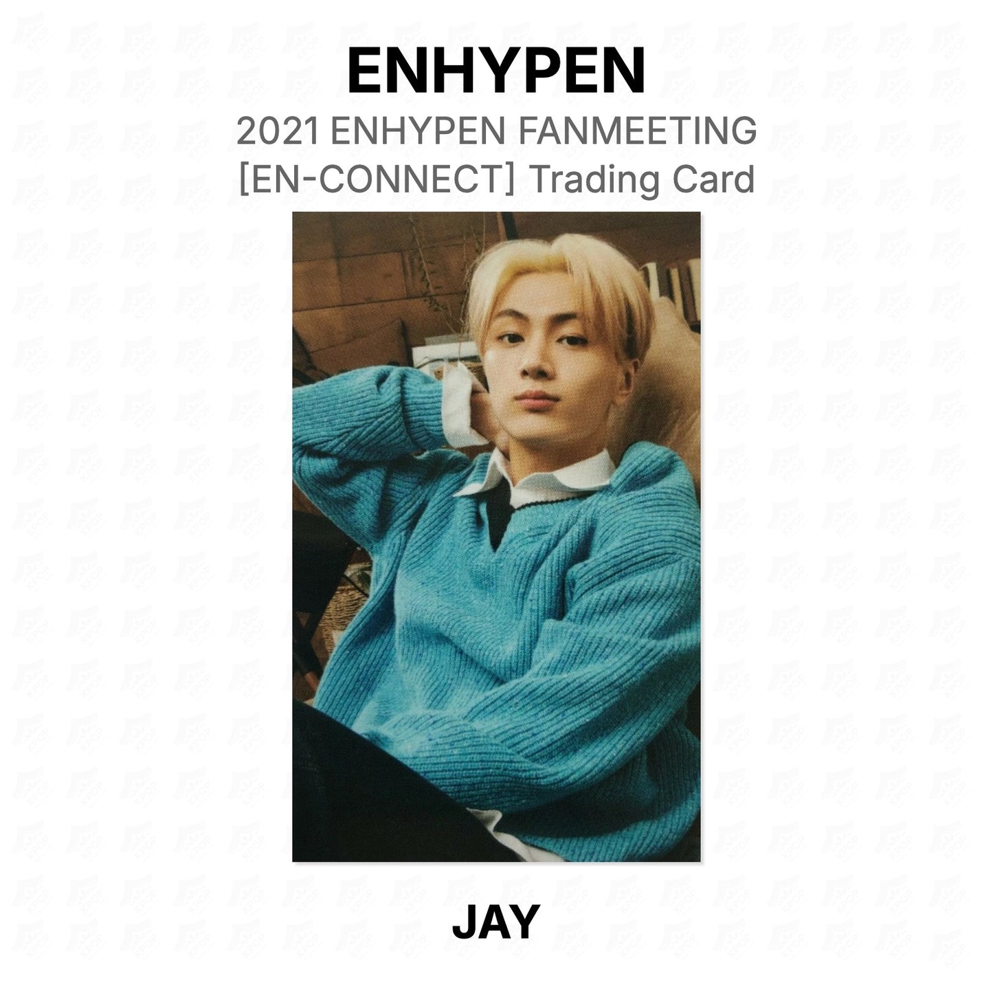 ENHYPEN 2021 ENHYPEN FANMEETING [EN-CONNECT] Trading Card Official Photocard