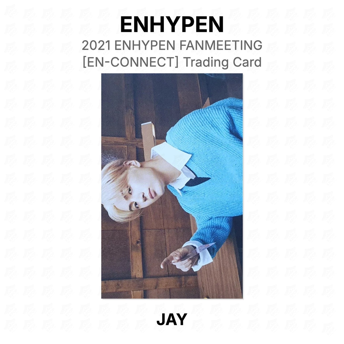 ENHYPEN 2021 ENHYPEN FANMEETING [EN-CONNECT] Trading Card Official Photocard