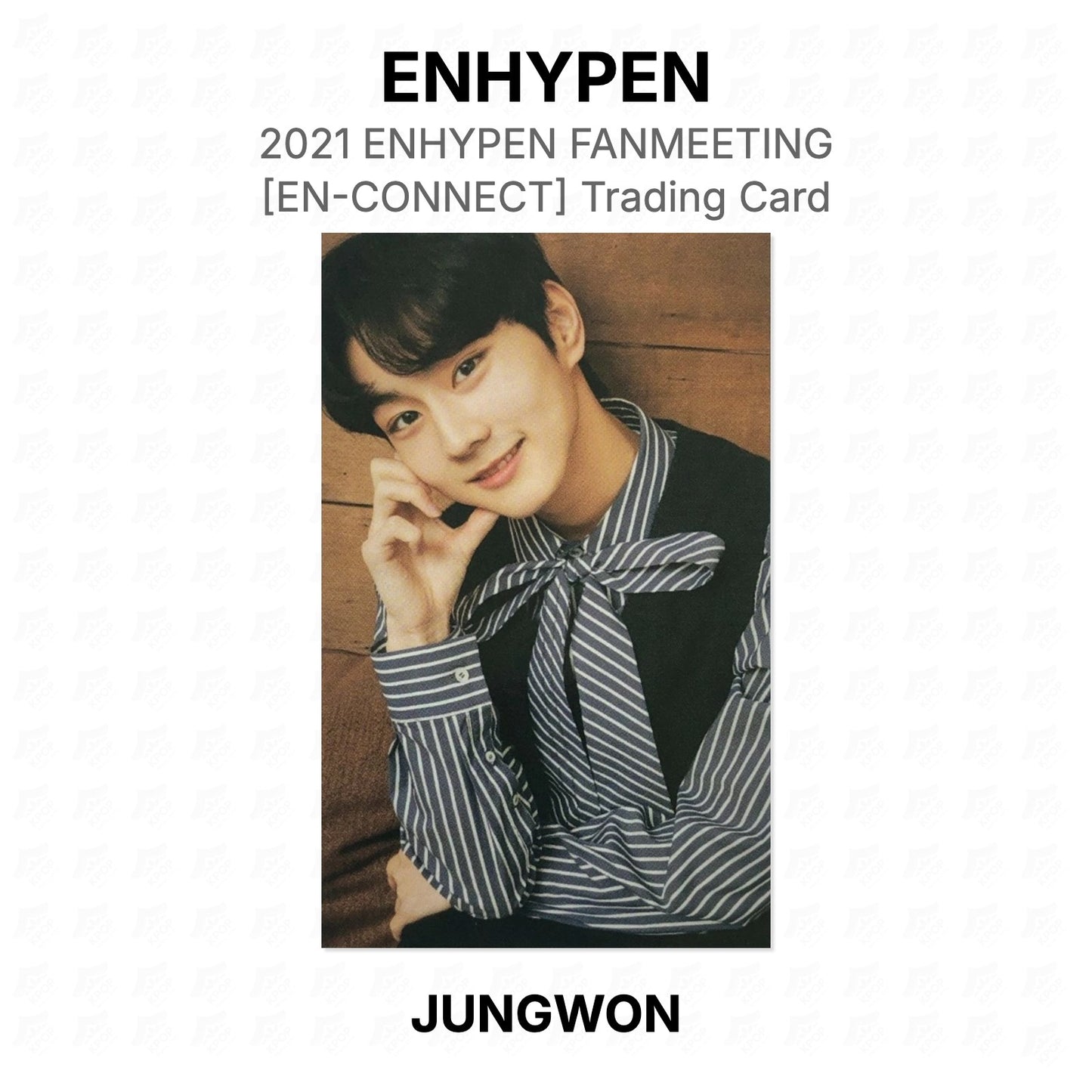 ENHYPEN 2021 ENHYPEN FANMEETING [EN-CONNECT] Trading Card Official Photocard