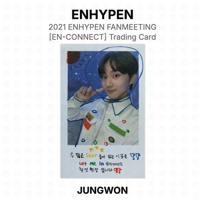 ENHYPEN 2021 ENHYPEN FANMEETING [EN-CONNECT] Trading Card Official Photocard