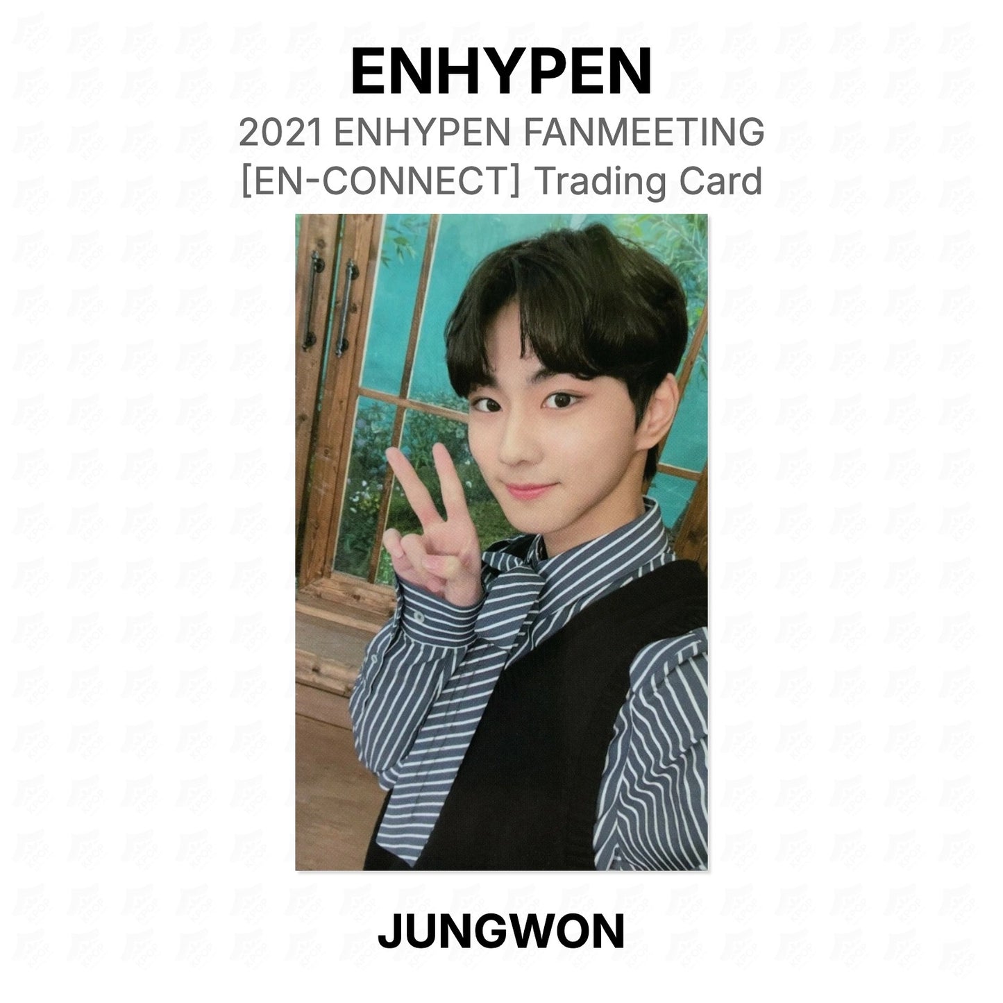 ENHYPEN 2021 ENHYPEN FANMEETING [EN-CONNECT] Trading Card Official Photocard