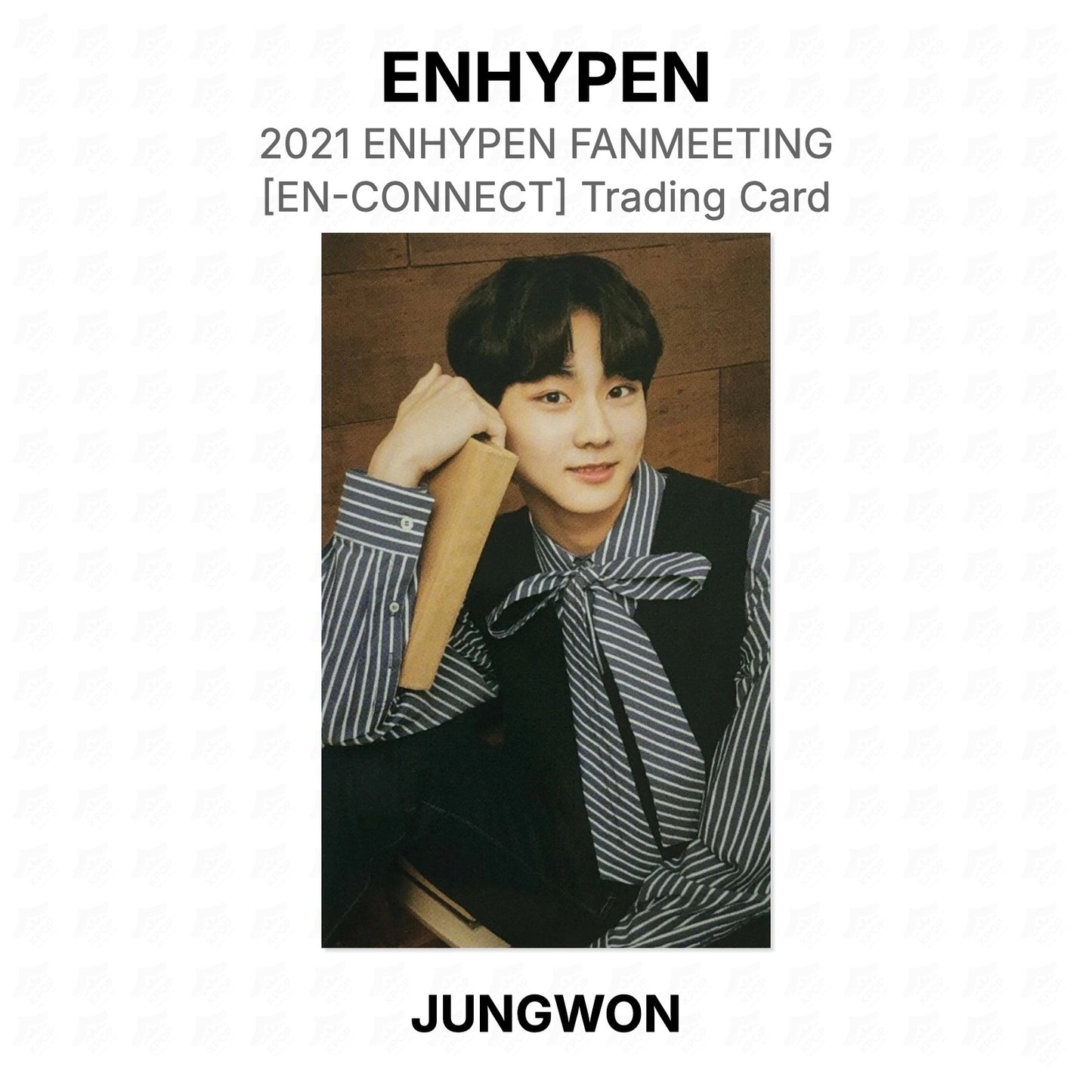 ENHYPEN 2021 ENHYPEN FANMEETING [EN-CONNECT] Trading Card Official Photocard
