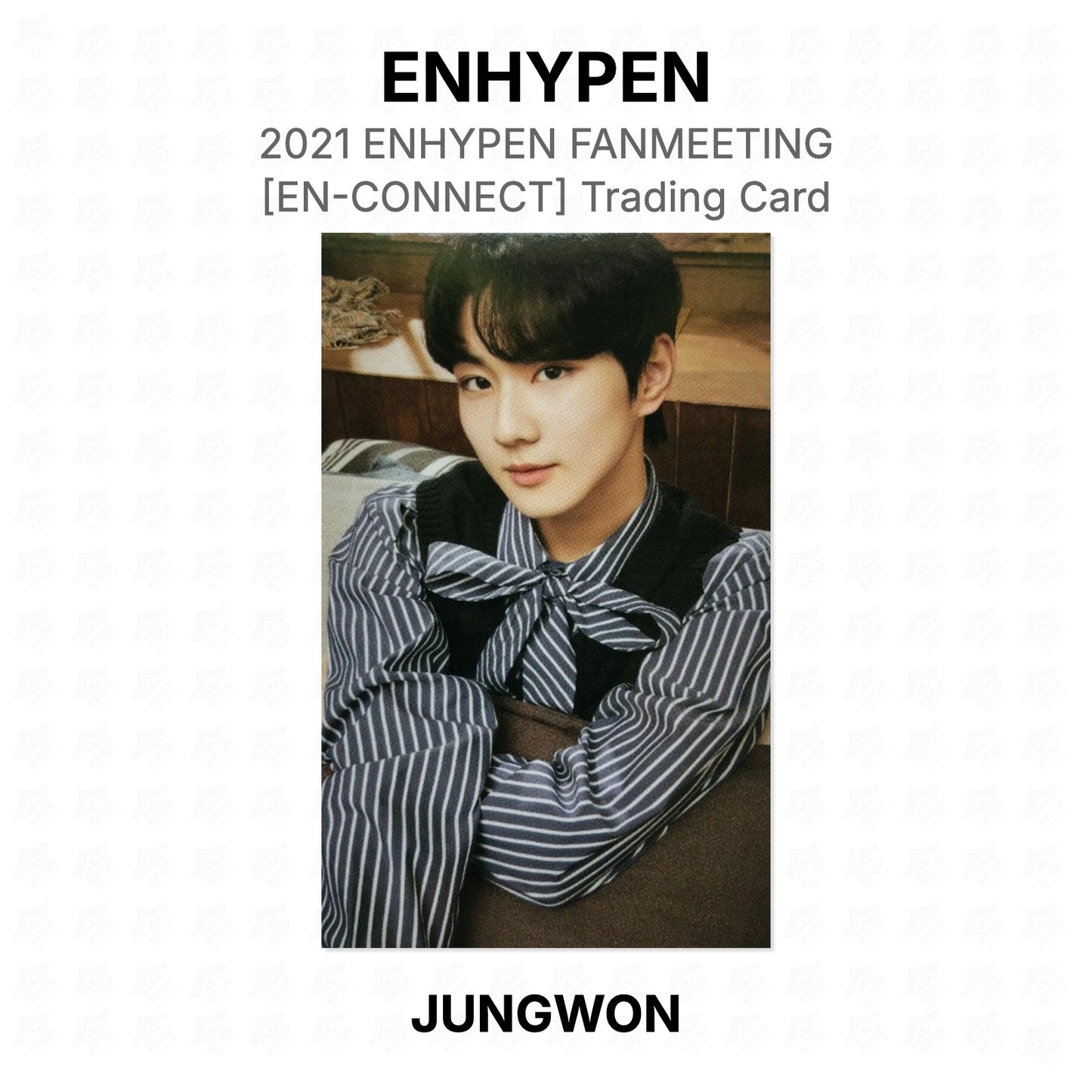 ENHYPEN 2021 ENHYPEN FANMEETING [EN-CONNECT] Trading Card Official Photocard