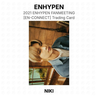 ENHYPEN 2021 ENHYPEN FANMEETING [EN-CONNECT] Trading Card Official Photocard