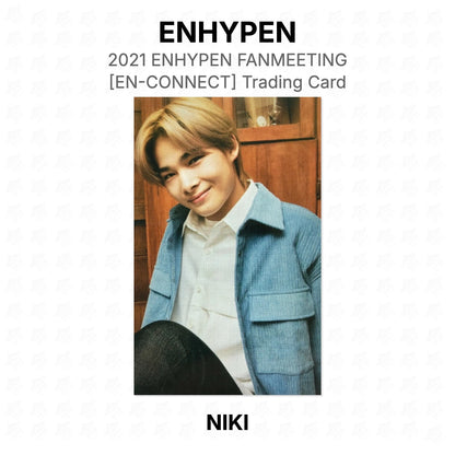 ENHYPEN 2021 ENHYPEN FANMEETING [EN-CONNECT] Trading Card Official Photocard
