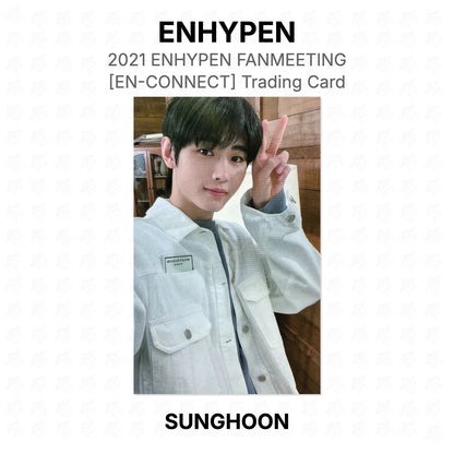 ENHYPEN 2021 ENHYPEN FANMEETING [EN-CONNECT] Trading Card Official Photocard