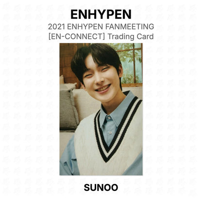 ENHYPEN 2021 ENHYPEN FANMEETING [EN-CONNECT] Trading Card Official Photocard