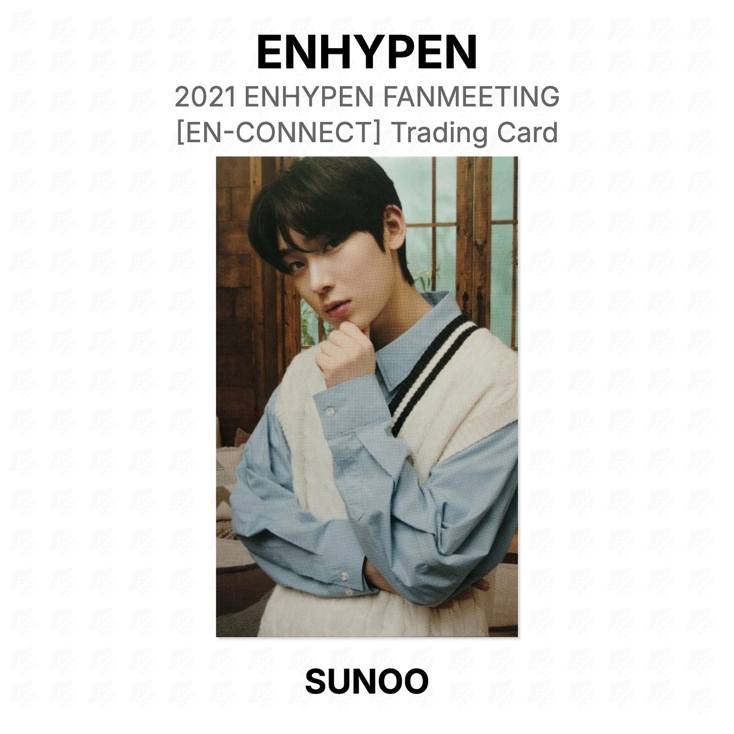 ENHYPEN 2021 ENHYPEN FANMEETING [EN-CONNECT] Trading Card Official Photocard