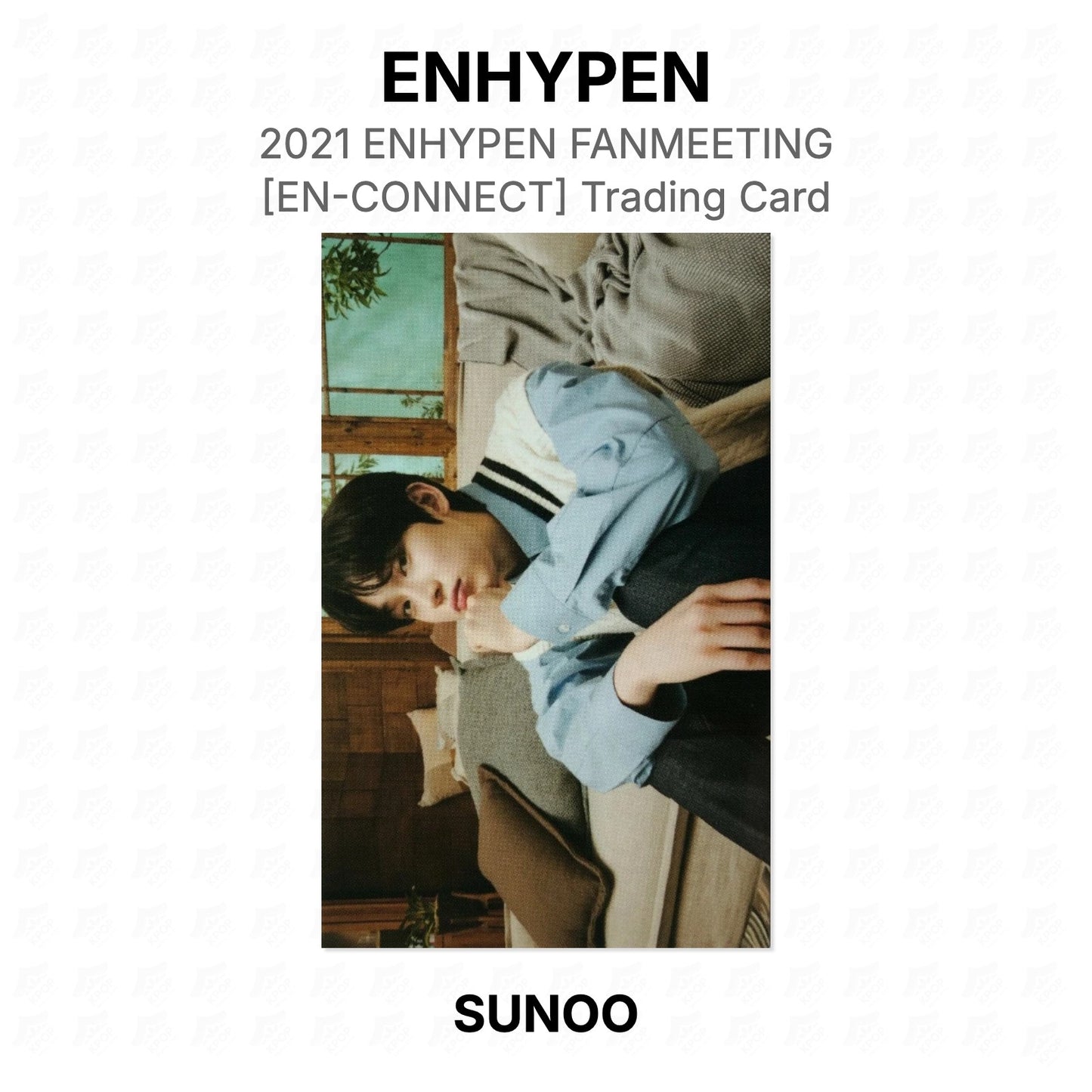 ENHYPEN 2021 ENHYPEN FANMEETING [EN-CONNECT] Trading Card Official Photocard