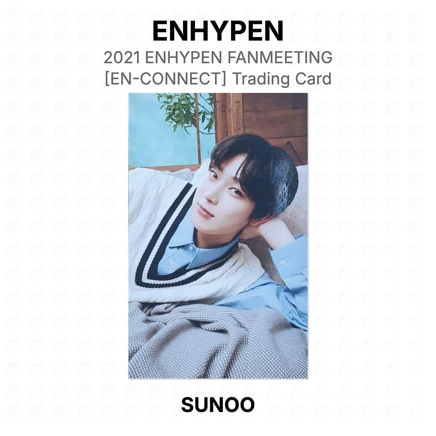 ENHYPEN 2021 ENHYPEN FANMEETING [EN-CONNECT] Trading Card Official Photocard
