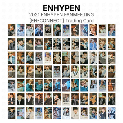 ENHYPEN 2021 ENHYPEN FANMEETING [EN-CONNECT] Trading Card Official Photocard
