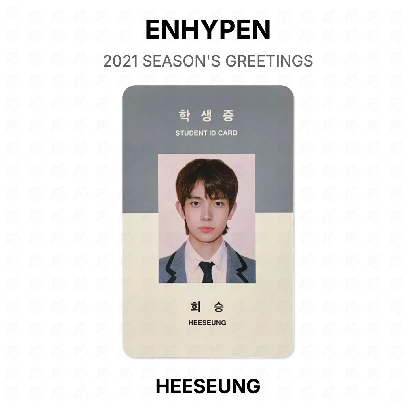 ENHYPEN 2021 SEASON'S GREETINGS Official Photocard