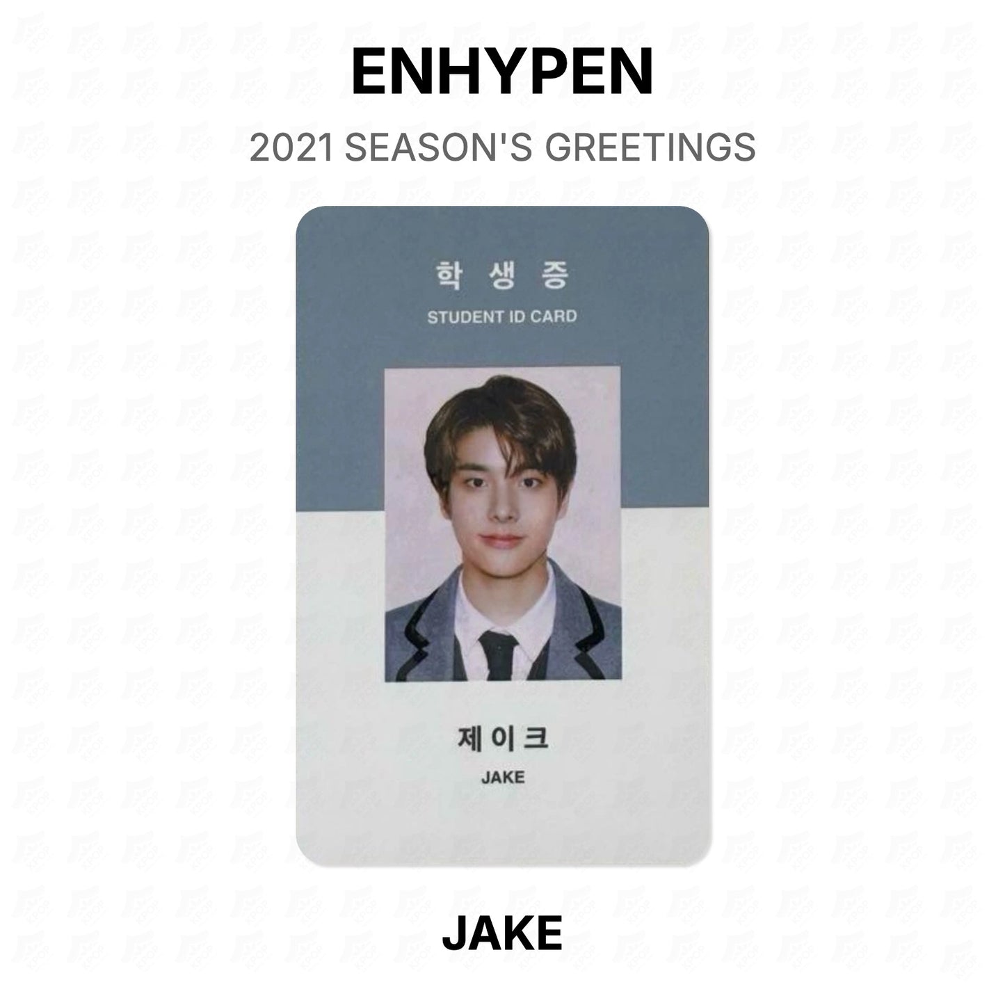ENHYPEN 2021 SEASON'S GREETINGS Official Photocard