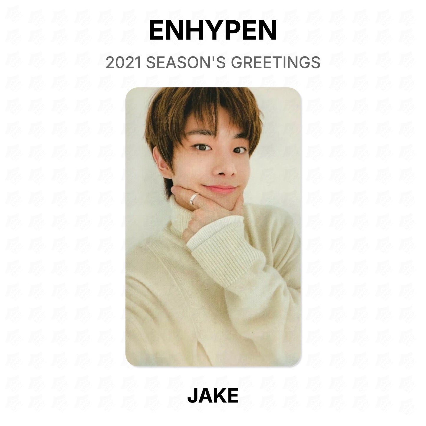 ENHYPEN 2021 SEASON'S GREETINGS Official Photocard