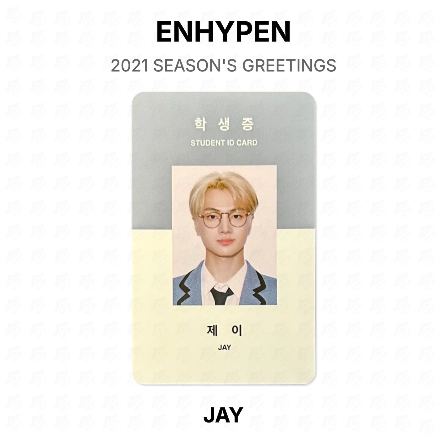 ENHYPEN 2021 SEASON'S GREETINGS Official Photocard