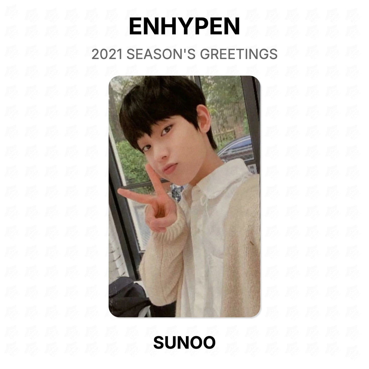 ENHYPEN 2021 SEASON'S GREETINGS Official Photocard